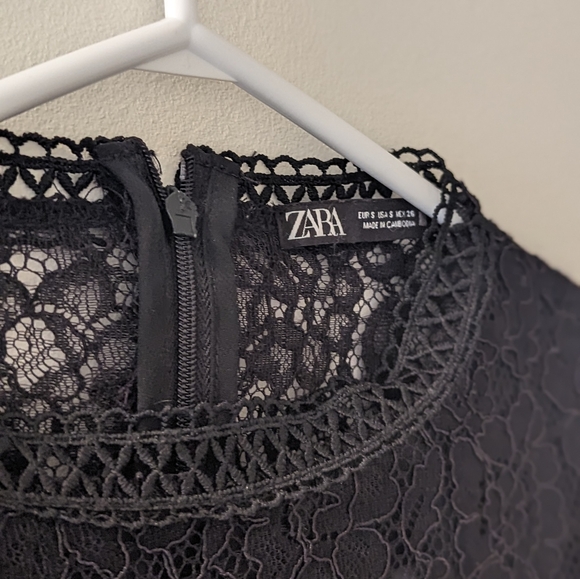 ZARA Lace Blouse - Picture 4 of 6